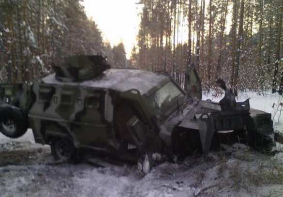 Сказка на ночь: бойцы «АТО» разбили «российский» спецназ, доказательство — фото уничтоженного украинского «Кугуара» (обновлено) | Русская весна