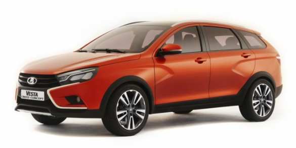 «АвтоВАЗ» провел мировую премьеру Lada Vesta Cross Concept | Русская весна