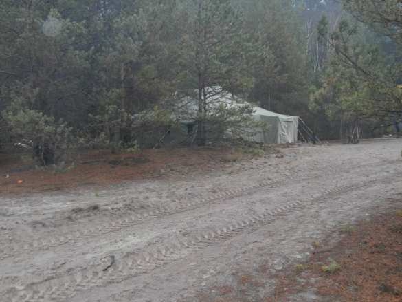 Лагерь ВСУ, построенный по стандартам НАТО, смыло ливнем (ФОТО) | Русская весна