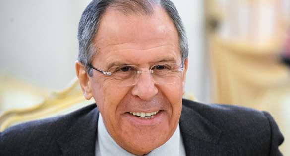 Лавров показал журналистам любимую шутку про «отравление Скрипалей» (+ФОТО) | Русская весна