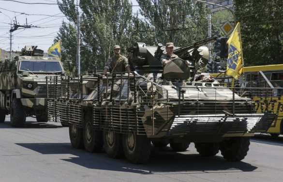 Милиция ЛНР: ВСУ 8 раз за сутки нарушили перемирие, ранены 3 ополченца | Русская весна