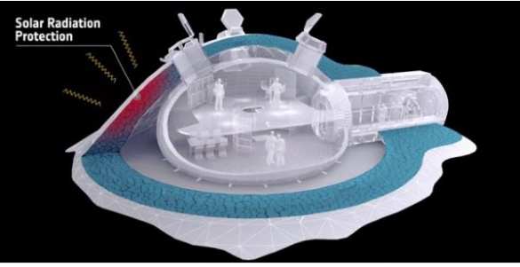 ЕКА планирует использовать 3D-печать для постройки жилой базы на Луне ЕКА планирует использовать 3D-печать для постройки жилой базы на Луне | Русская весна