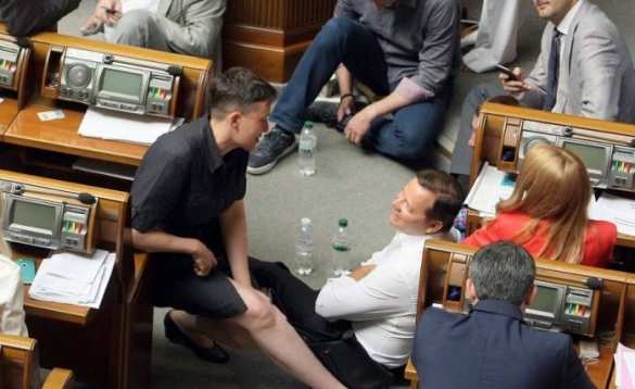 Ляшко взрывает сеть фотожабой на Савченко (ФОТО) | Русская весна