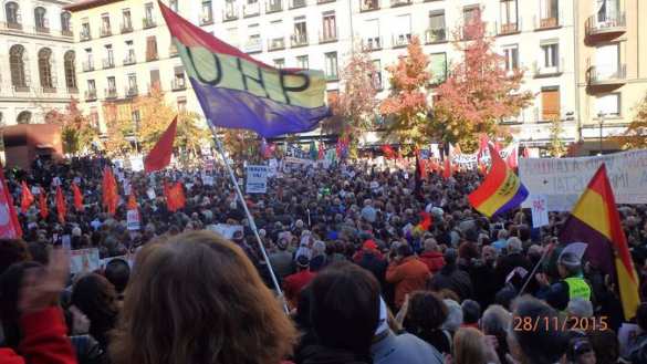 Мадрид третий день протестует против агрессии НАТО и Турции (ФОТО, ВИДЕО) | Русская весна