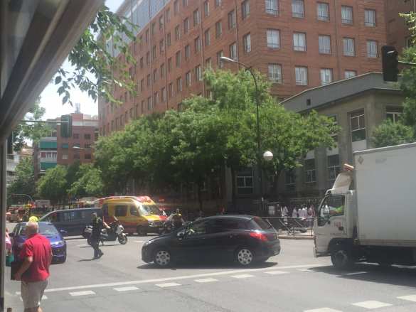 СРОЧНО: В мадридской больнице прогремело несколько взрывов, вспыхнул пожар (ФОТО, ВИДЕО) | Русская весна