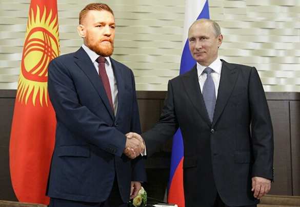 «Один из величайших лидеров нашего времени» — легенда ММА сфотографировался с Путиным (ФОТО) | Русская весна