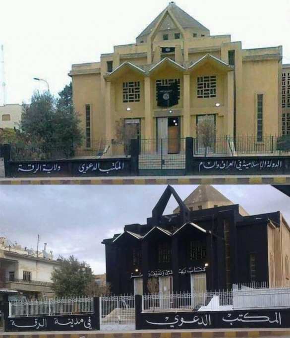 «Армия Сатаны»: когда ИГИЛ захватывает церковь — она становится черной (ФОТОФАКТ) | Русская весна