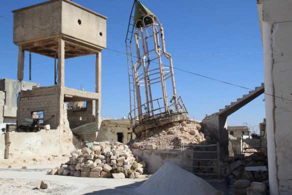 Сирия: Боевики ИГИЛ уничтожили древнюю мусульманскую святыню сразу после визита журналистов «Аль-Арабии» — репортаж РВ (ФОТО) | Русская весна