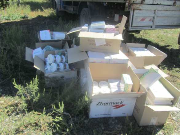 Очередная перемога: задержана партия медпрепаратов, направляющаяся в ДНР (ФОТО) | Русская весна