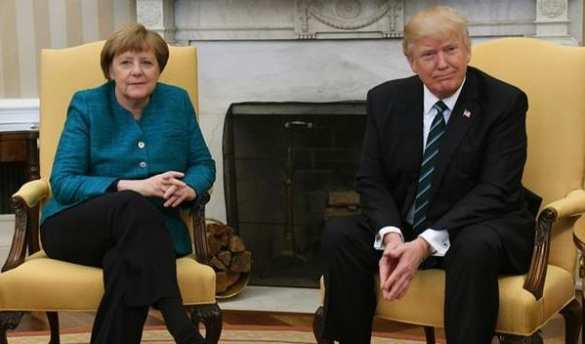 Трамп рассказал, почему не пожал руку Меркель | Русская весна