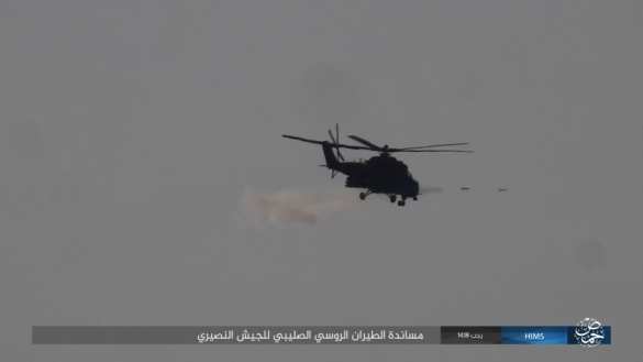 Боевые вертолеты ВКС РФ и Армия Сирии гонят ИГИЛ все дальше от Пальмиры (ФОТО, ВИДЕО) | Русская весна