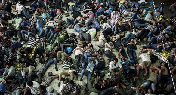 В Германии задержаны сотни мигрантов | Русская весна