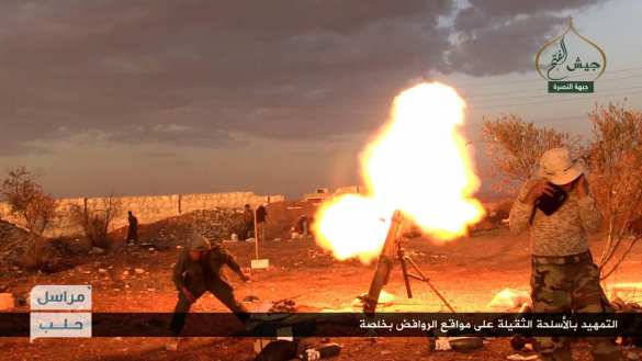 Армия Сирии применяет новую тактику, уничтожая огневые средства «Аль-Каиды» сразу после обстрела | Русская весна