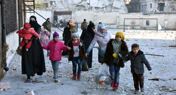 Россия вывела из Алеппо 13 тысяч мирных жителей за сутки | Русская весна