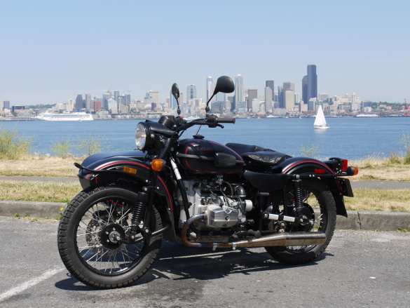 Легендарный «Урал» с коляской набирает популярность за рубежом (ВИДЕО) | Русская весна