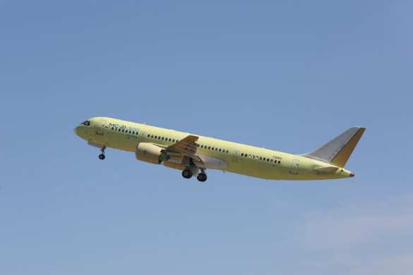 Опубликованы кадры полёта опытного образца лайнера МС-21-300 (ФОТО, ВИДЕО) | Русская весна