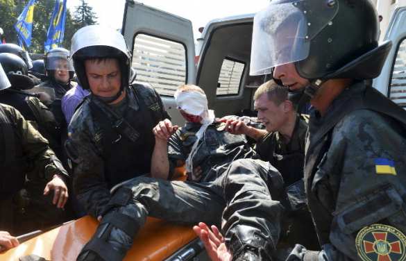 Скончался 4-ый нацгвардеец, раненный в бою под Верховной Радой | Русская весна