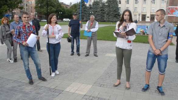 Националисты Херсона публично поклялись в верности Гитлеру (ВИДЕО) | Русская весна