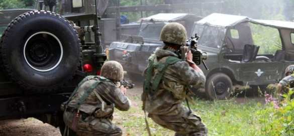 В Никишино снова жарко — идут бои, уничтожена бронетехника ВСУ | Русская весна