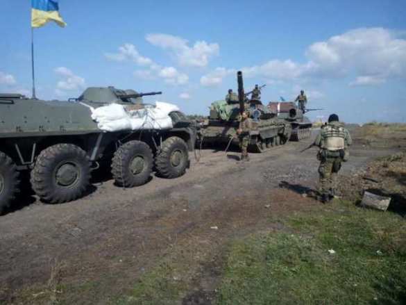 Бои в Никишино продолжались на протяжении всего дня: огонь велся из множества видов вооружений | Русская весна
