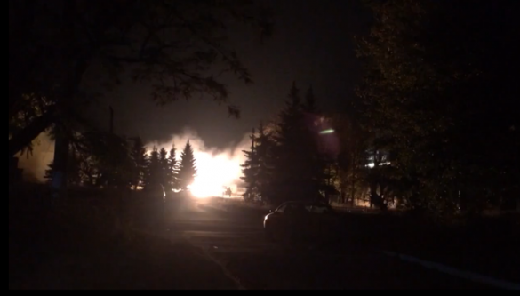 Ночью на позиции ВСУ у Горловки выпал «Град» (видео) | Русская весна