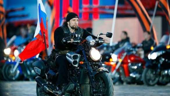 «Ночные волки» приняли участие в акции протеста против учений НАТО в Европе (ВИДЕО) | Русская весна