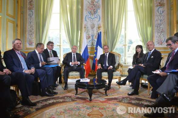 В Париже идет встреча глав государств «нормандской четверки» | Русская весна