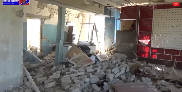 Разрушенное село Новосветловка (ЛНР) после освобождения от карателей (видео) | Русская весна