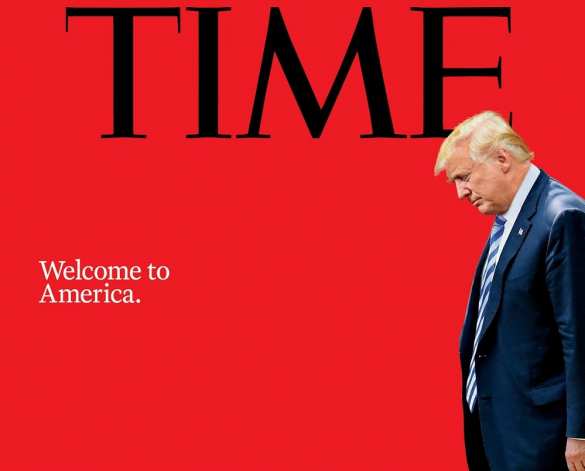 «Добро пожаловать в Америку»: Time показал «бессердечного» Трампа (ФОТО) | Русская весна