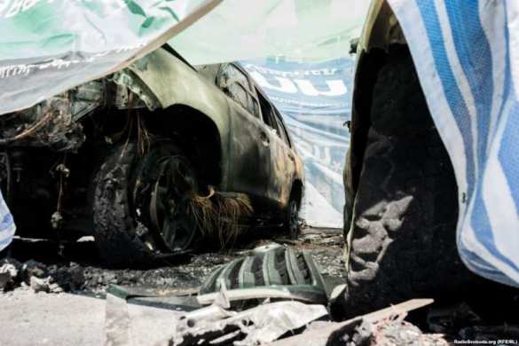 Охрана жилья и офиса наблюдателей ОБСЕ поручена опытным сотрудникам МВД ДНР, полицейские активно ищут поджигателей машин миссии | Русская весна