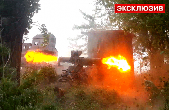 Под Славянском обстрелян блокпост нацгвардии (видео) | Русская весна