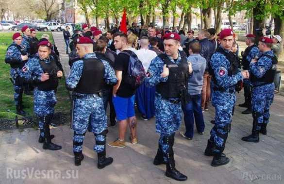 Terror in Odessa: Friedensmarsch auseinandergejagt | Русская весна