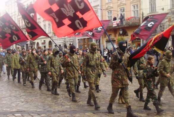 «Правый сектор» у здания ЦИК требует включить в список кандидатов их представителя | Русская весна