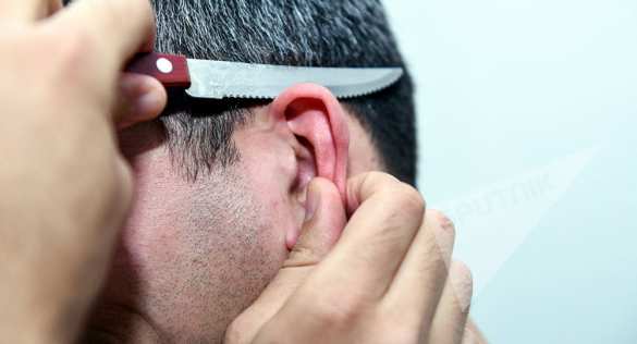 Киевлянин отрезал ухо знакомому | Русская весна