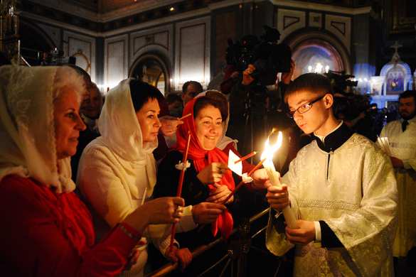 Пасхальное богослужение в храме Христа Спасителя — ПРЯМАЯ ТРАНСЛЯЦИЯ | Русская весна
