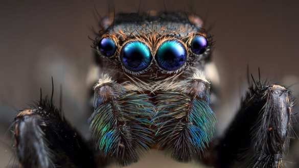 Обнаружены пауки возрастом 110 млн лет со светящимися глазами (ФОТО) | Русская весна