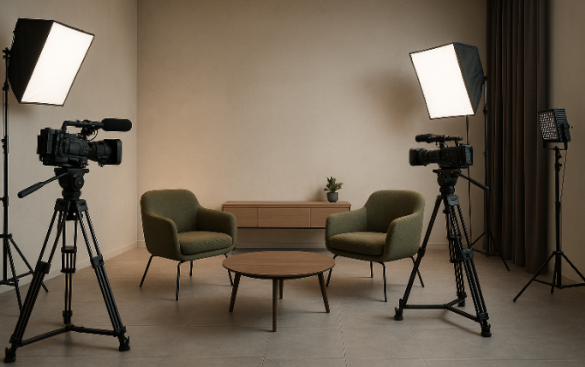 Топ-10 трендов аренды мебели для медиа-студий в 2025 году | Русская весна