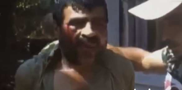 Пленный террорист в руках сирийского спецназа приветствует Президента Асада (ВИДЕО) | Русская весна