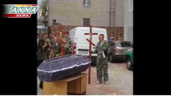 Луганск попрощался с бойцами, защищавшими поселок Металлист (видео) | Русская весна