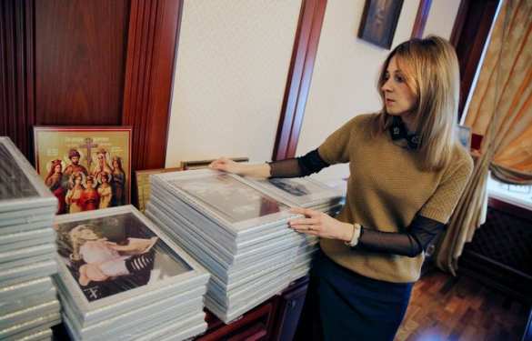 По заказу Натальи Поклонской в Ливадийском дворце установят мемориал семье Николая II | Русская весна