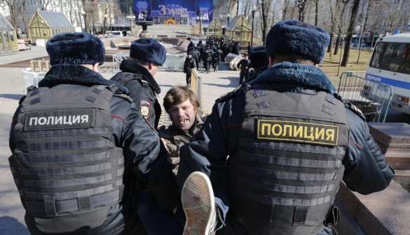 МОЛНИЯ: Начался разгон митинга оппозиции в Москве (+ВИДЕО) | Русская весна