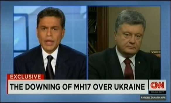 Порошенко на CNN: Россия ведет себя в Сирии безответственно | Русская весна