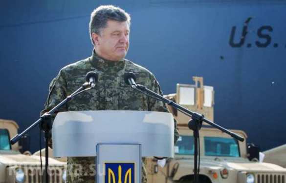 In der Nähe von Lwiw das neue ukrainisch-amerikanische "Heer" geboren werde, so Poroschenko | Русская весна