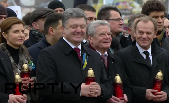 «Туск и Коморовский с бандеровцами! Пусть там и останутся», — как поляки отреагировали на участие польских политиков в шествии в Киеве | Русская весна