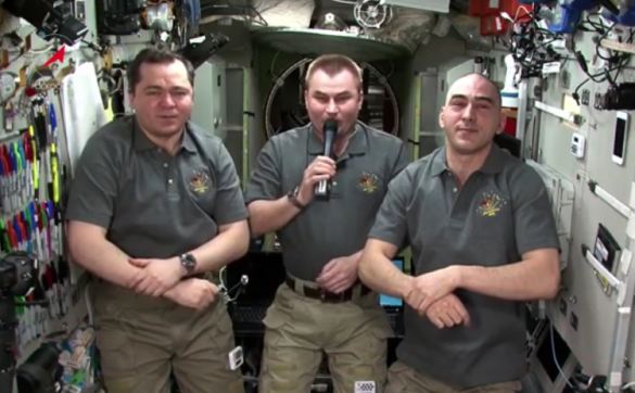 Российские космонавты поздравили сборную страны с успешным выступлением на Олимпиаде прямо с борта МКС (ВИДЕО) | Русская весна