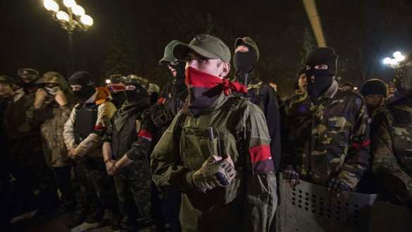«Полная мобилизация!» — «Правый сектор» созывает пикет у админстрации президента в связи с событиями в Мукачево | Русская весна
