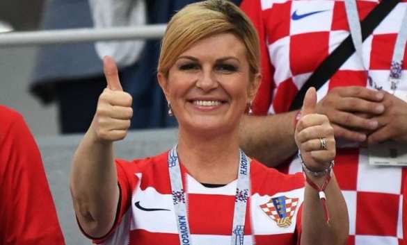 Президент Хорватии поблагодарила Россию на русском языке (ВИДЕО) | Русская весна