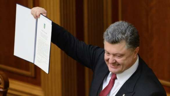 Курс Украины в Европу уже необратим, — Порошенко | Русская весна