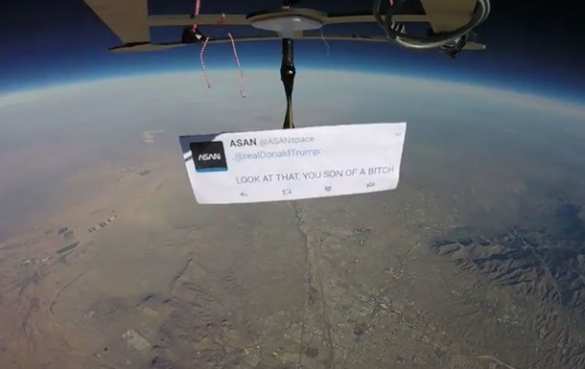 «Посмотри-ка сюда, сукин сын!» — Трампу показали планету (ВИДЕО) | Русская весна