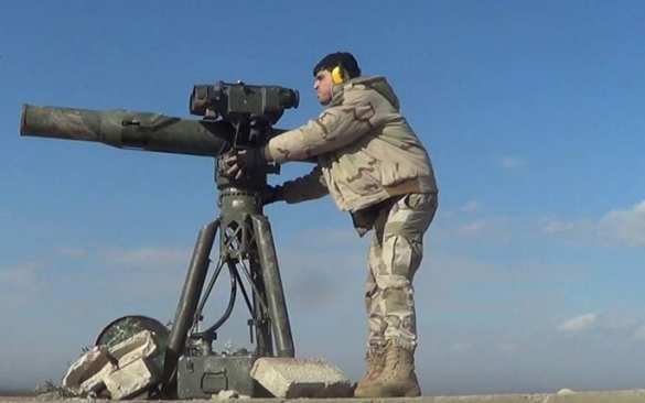 Чудо-техника из России спасает солдат САА? — американская ракета «TOW» взорвалась, не долетев до бойцов (ВИДЕО, ФОТО) | Русская весна